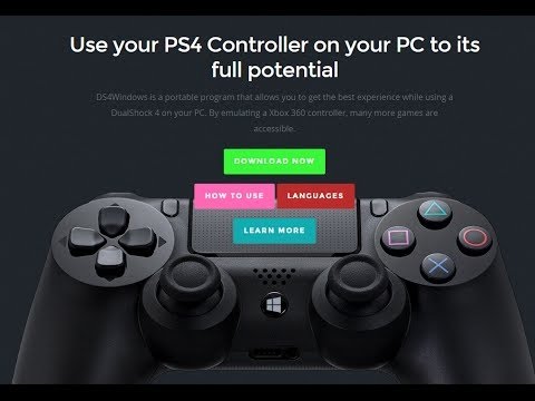 playstation 4 controller pc windows 10